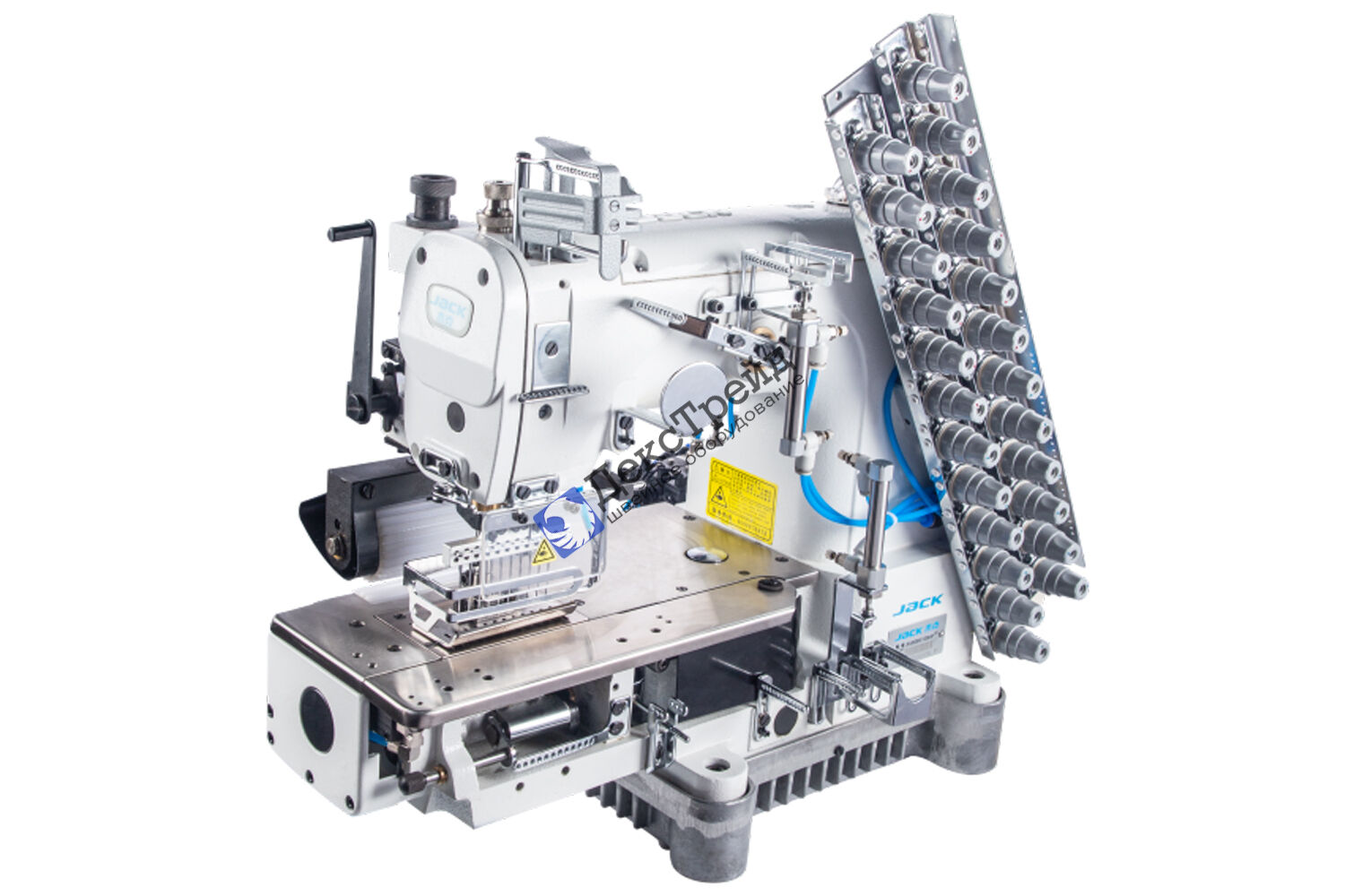 Промышленная 12-ти игольная швейная машина JACK JK-8009VCDI-12064P